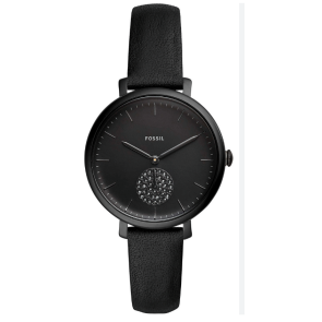 Bracelet de montre Fossil ES4490 Cuir Noir 14mm